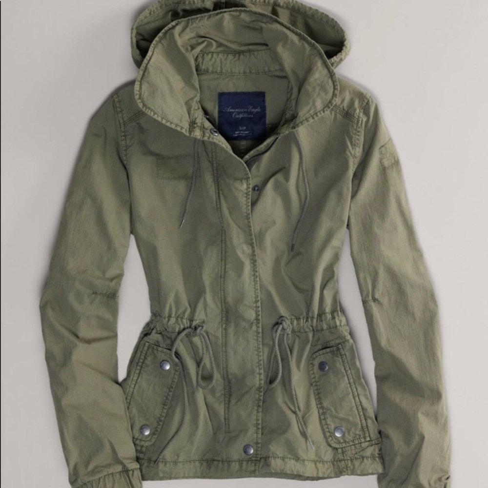 American Eagle Army Green Jacket